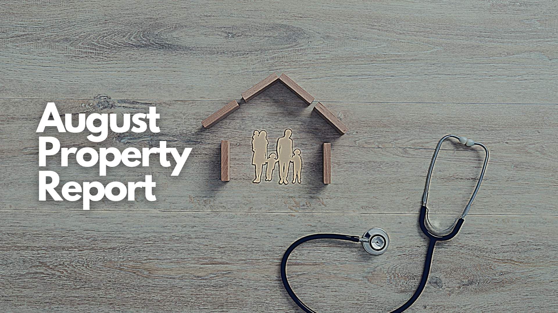 August’s property market analysis